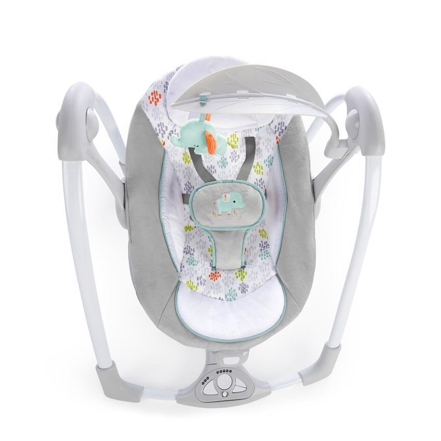 Ingéniosité - Balançoire vibrante pour bébé avec mélodie 2en1 WIMBERLY