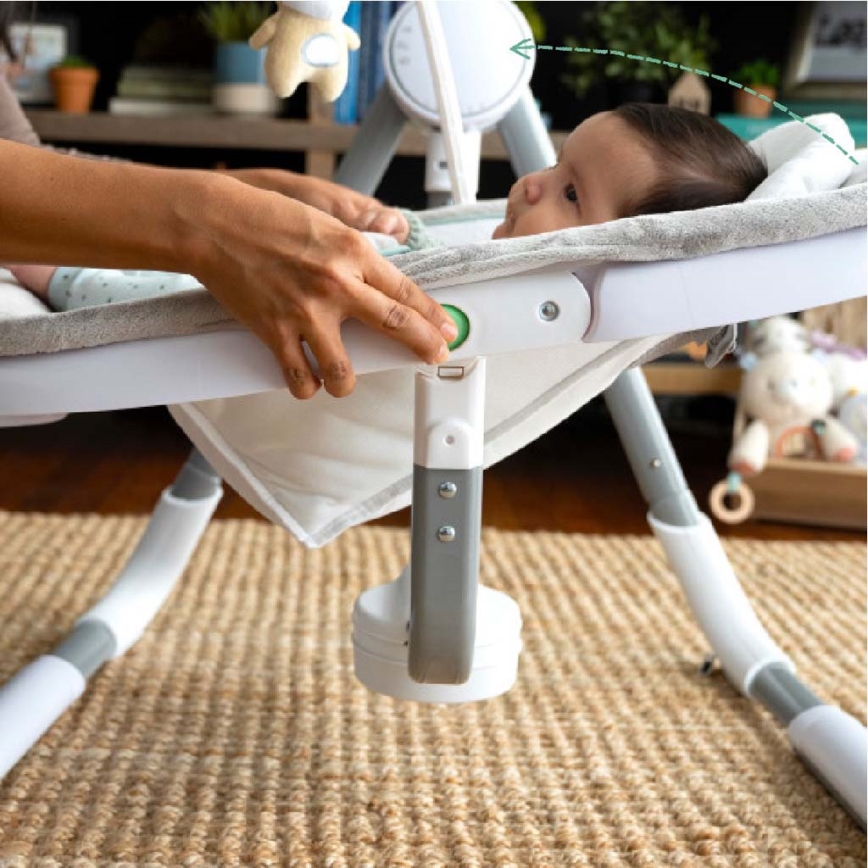 Ingéniosité - Balançoire vibrante pour bébé avec mélodie ANYWAY SWAY