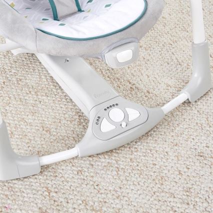 Ingenuity - Altalena vibrante per bambini con melodia 2in1 NASH