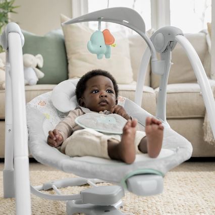 Ingenuity - Baby altalena vibrante con melodia 2in1 WIMBERLY