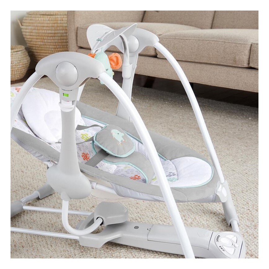 Ingenuity - Baby altalena vibrante con melodia 2in1 WIMBERLY