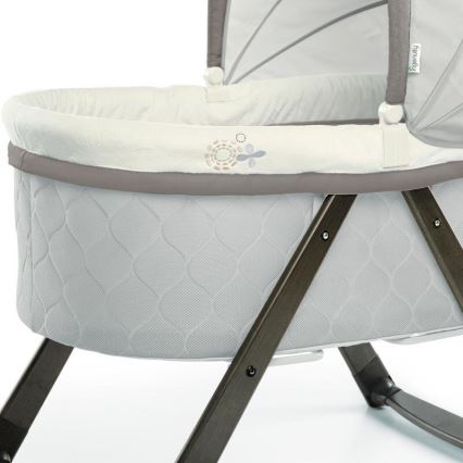 Ingenuity - Baby-Schaukelbett CARRINGTON grau/braun