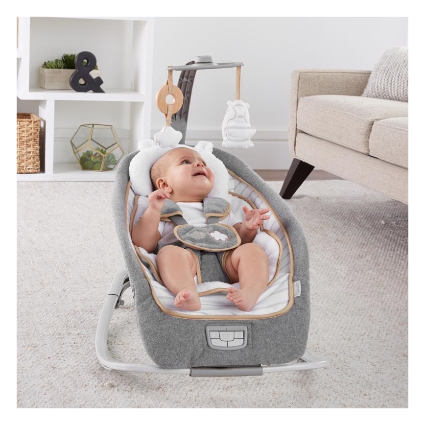 Ingenuity - Baby-Schwingwippe mit Melodie BOUTIQUE