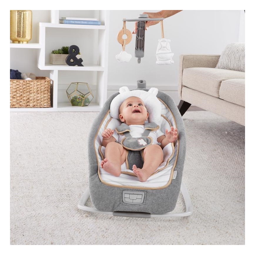 Ingenuity - Baby-Schwingwippe mit Melodie BOUTIQUE