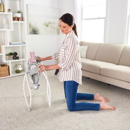 Ingenuity - Baby swing avec melody FLORA THE UNICORN