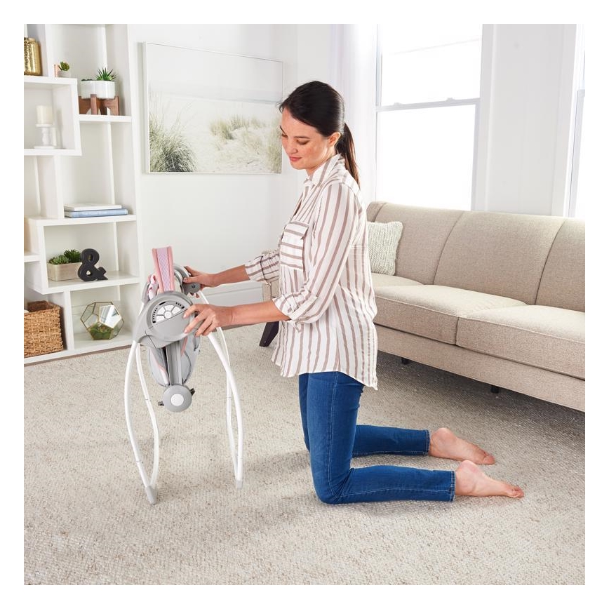 Ingenuity - Baby swing avec melody FLORA THE UNICORN