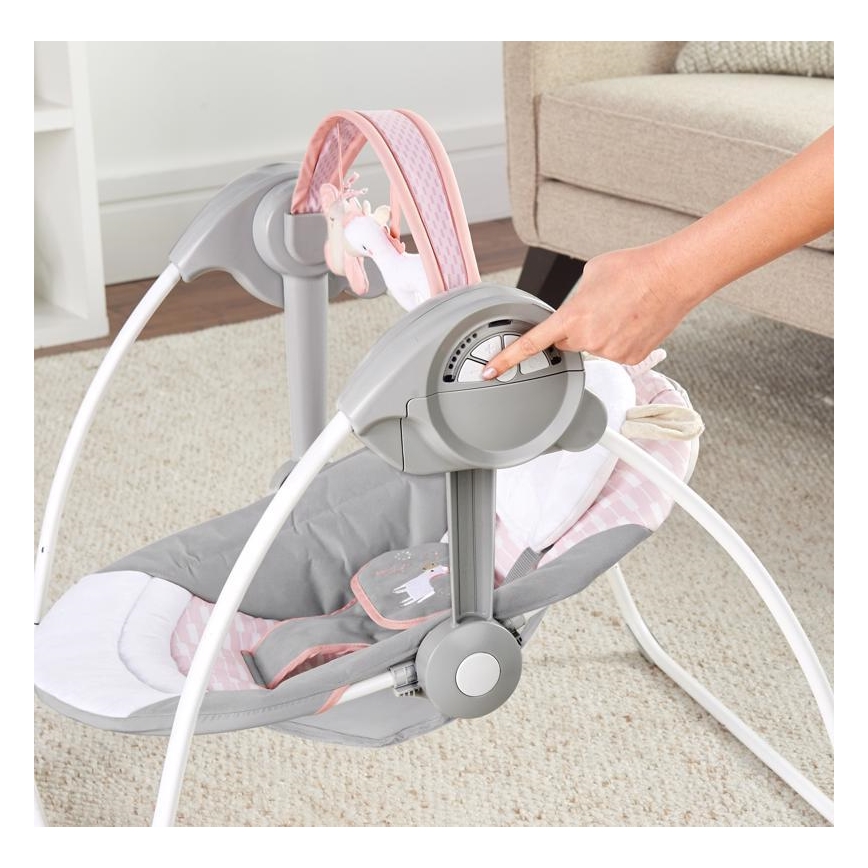 Ingenuity - Baby swing avec melody FLORA THE UNICORN