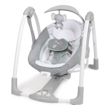 Ingenuity - Baby-Vibrationsschaukel mit Melodie 2-in-1 SWELL