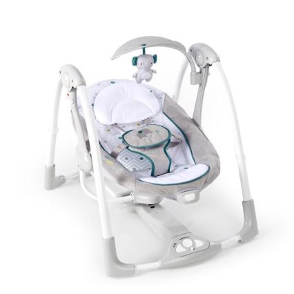 Ingenuity - Baby-Vibrationsschaukel mit Melodie 2in1 NASH