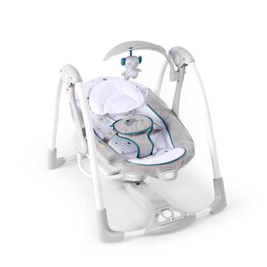 Ingenuity - Baby-Vibrationsschaukel mit Melodie 2in1 NASH