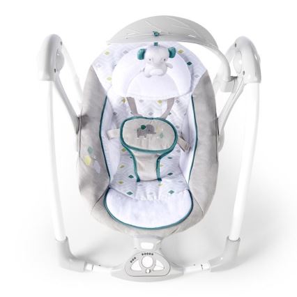 Ingenuity - Baby-Vibrationsschaukel mit Melodie 2in1 NASH