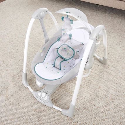 Ingenuity - Baby-Vibrationsschaukel mit Melodie 2in1 NASH