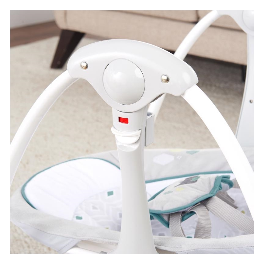 Ingenuity - Baby-Vibrationsschaukel mit Melodie 2in1 NASH
