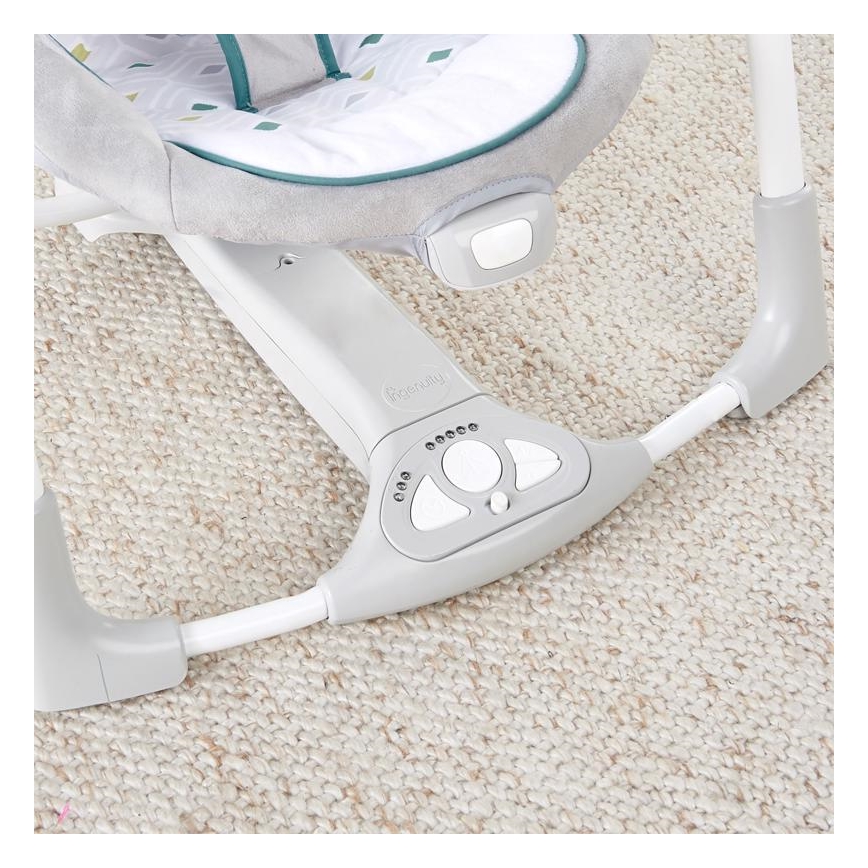 Ingenuity - Baby-Vibrationsschaukel mit Melodie 2in1 NASH