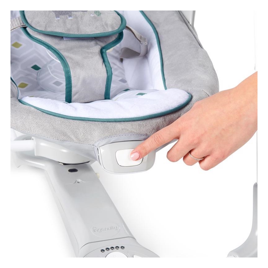 Ingenuity - Baby-Vibrationsschaukel mit Melodie 2in1 NASH