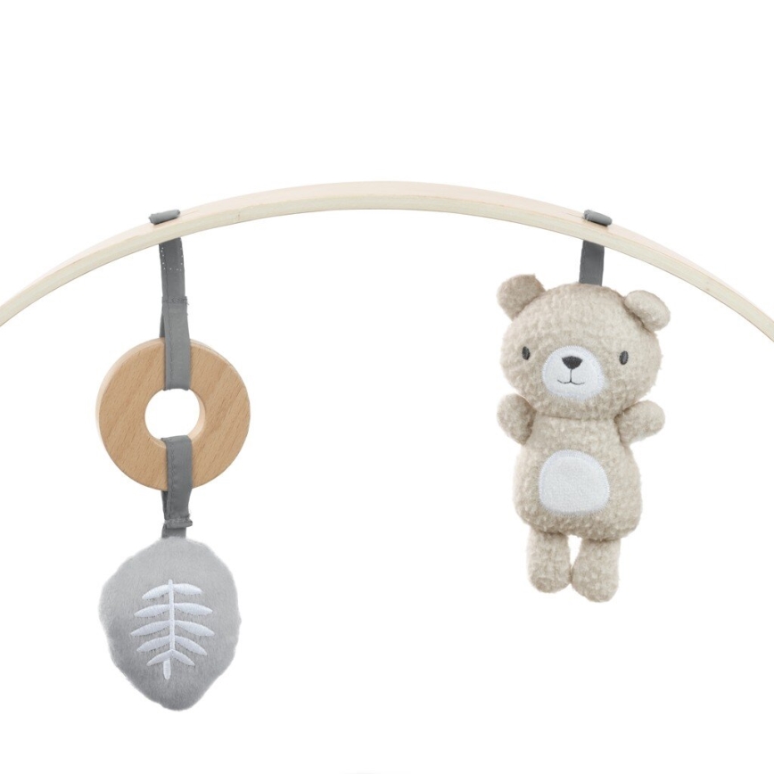 Ingenuity - Baby-Vibrationsschaukel mit Melodie EVERY SEASON grau