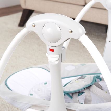 Ingenuity - Balançoire vibrante pour bébé avec mélodie 2en1 NASH