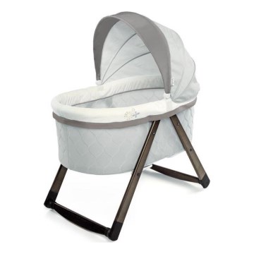 Ingenuity - Culla a dondolo per bambini CARRINGTON grigio/marrone