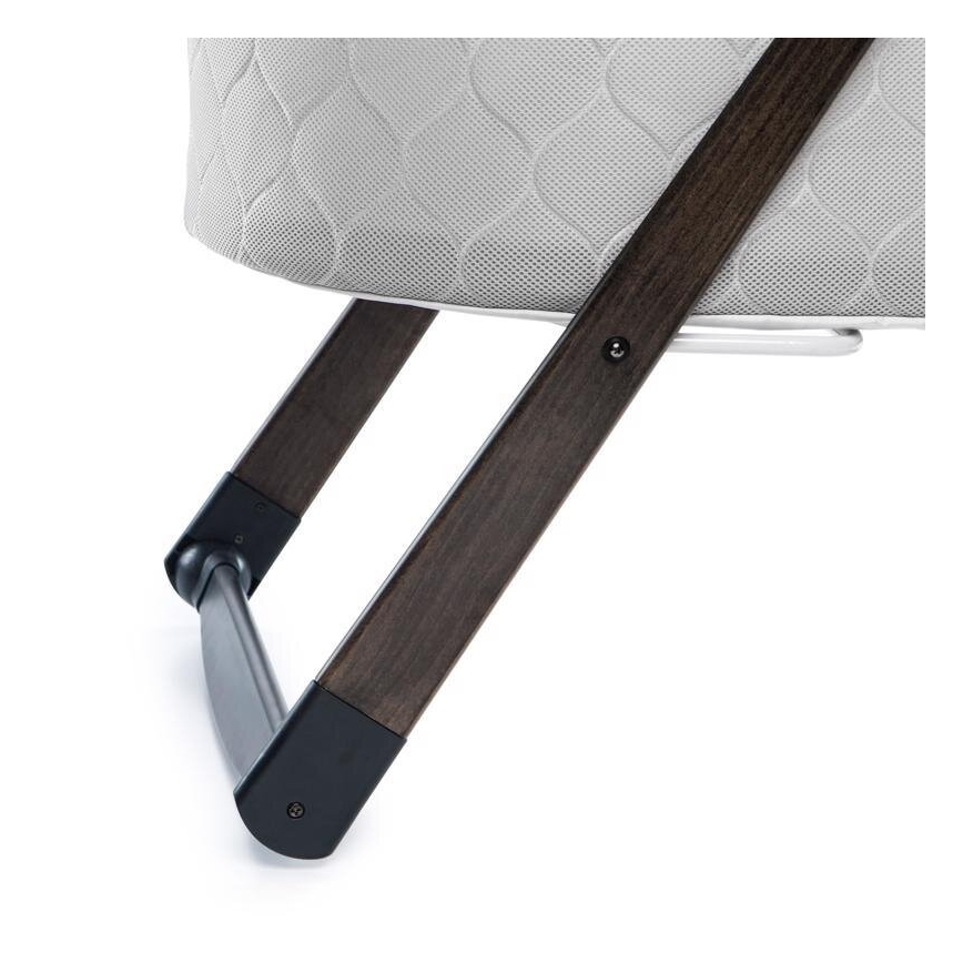 Ingenuity - Culla a dondolo per bambini CARRINGTON grigio/marrone