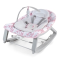 Ingenuity - Dondolo vibrante 3 in 1 per bambini KEEP COZY Lily 1xC