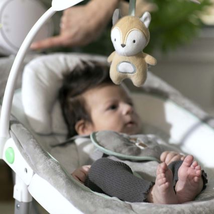 Ingenuity - Dondolo vibrante per bambini con melodia ANYWAY SWAY RAY