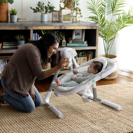 Ingenuity - Dondolo vibrante per bambini con melodia ANYWAY SWAY RAY