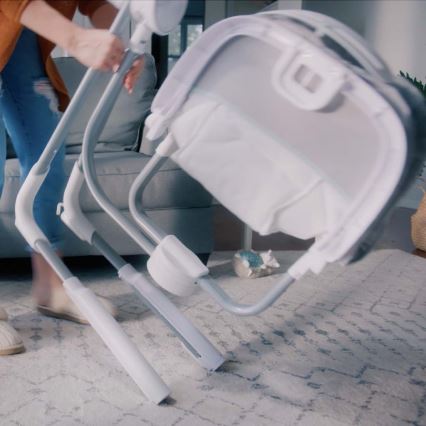 Ingenuity - Dondolo vibrante per bambini con melodia ANYWAY SWAY RAY