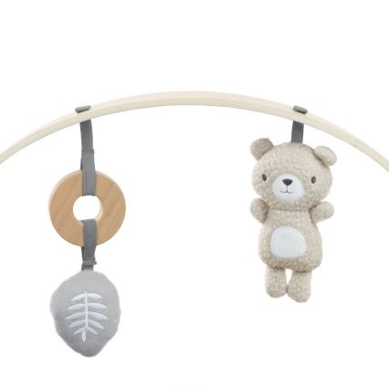 Ingenuity - Dondolo vibrante per bambini con melodia EVERY SEASON grigio