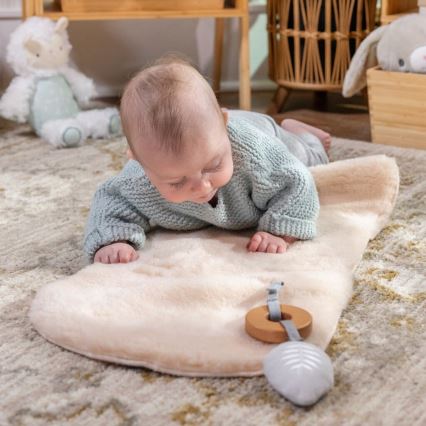 Ingenuity - Lettino vibrante per bambini con melodia EVERY SEASON WESLEY grigio