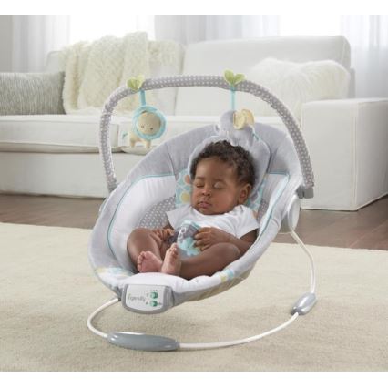 Ingenuity - Lettino vibrante per bambini con melodia MORRISON