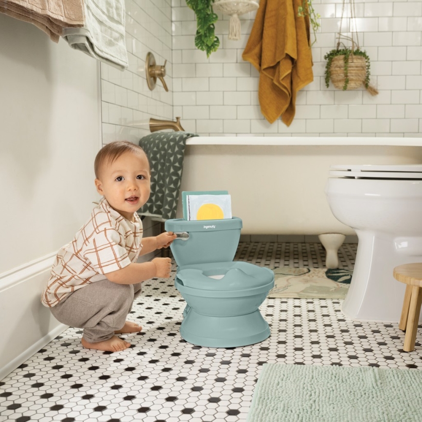 Ingenuity - Pot d'apprentissage MY SIZE avec effets sonores, vert, 2xAAA