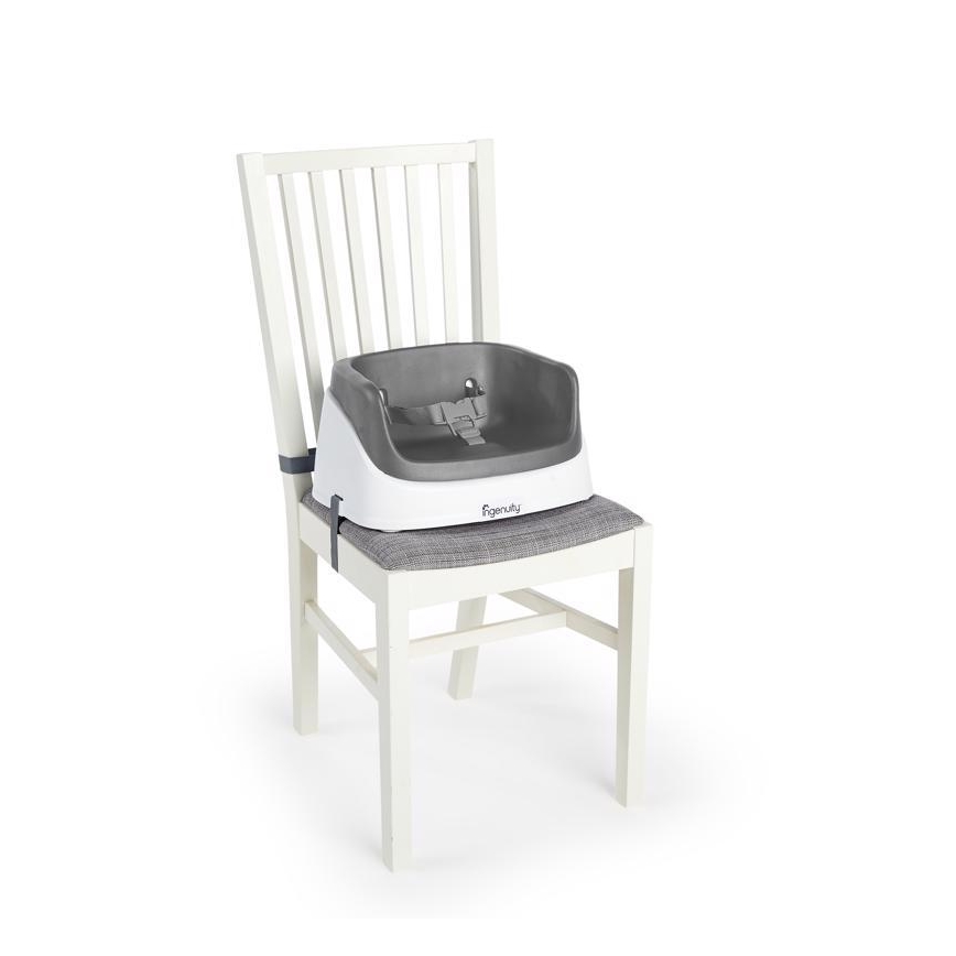 Ingenuity - Réhausseur de table 2en1 SMARTCLEAN TODDLER gris