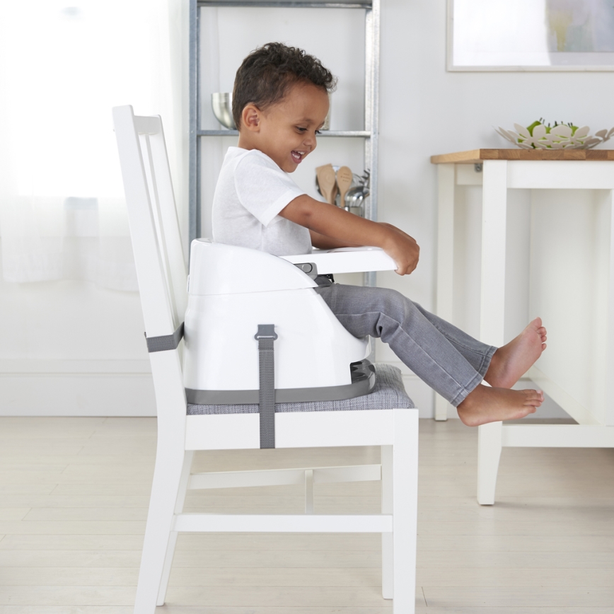 Ingenuity - Siège rehausseur 2en1 BABY BASE beige