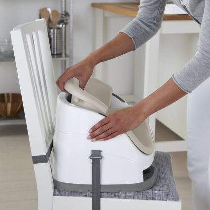 Ingenuity - Siège rehausseur 2en1 BABY BASE beige