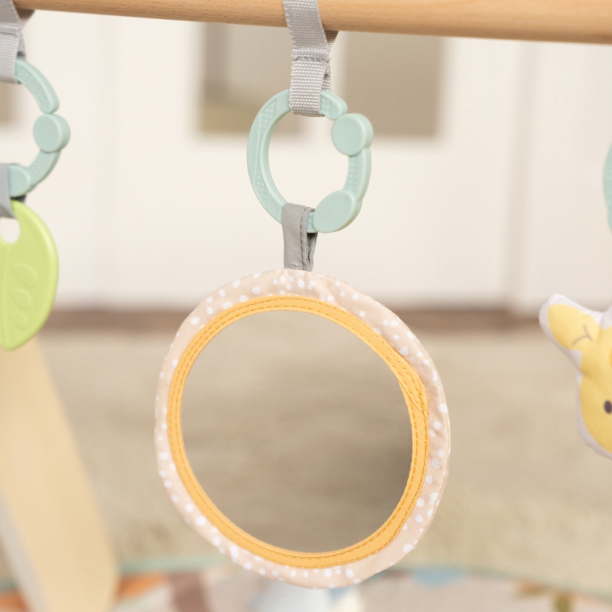 Ingenuity - Tappeto da gioco per bambini WONDER & WOOD