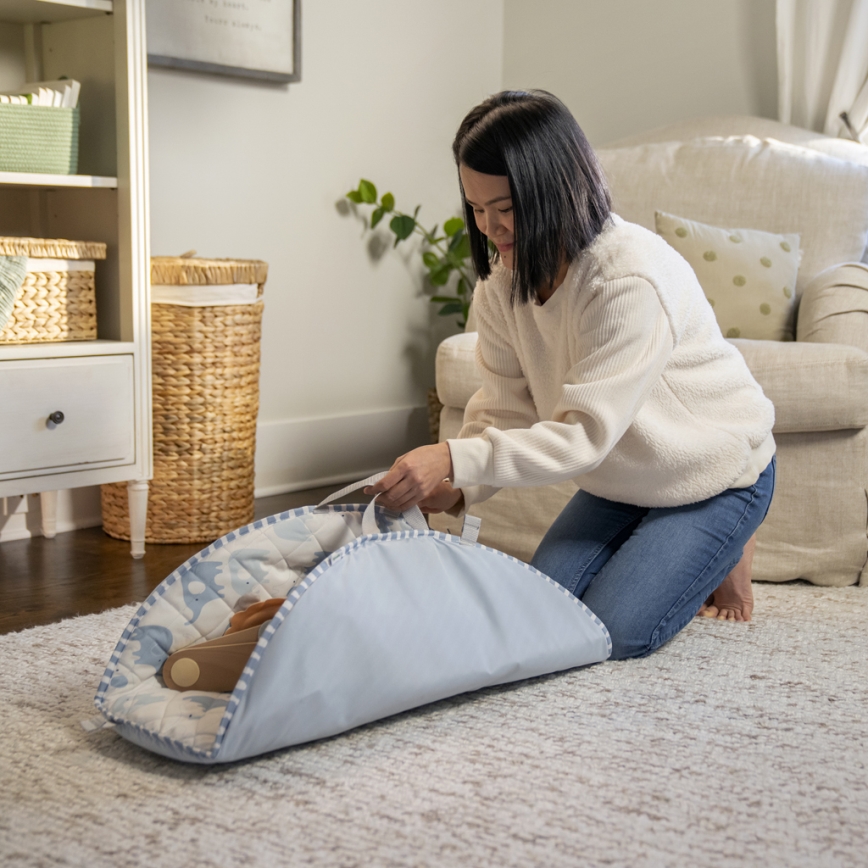 Ingenuity - Tappeto gioco per bambini ELEPHANT MARCH