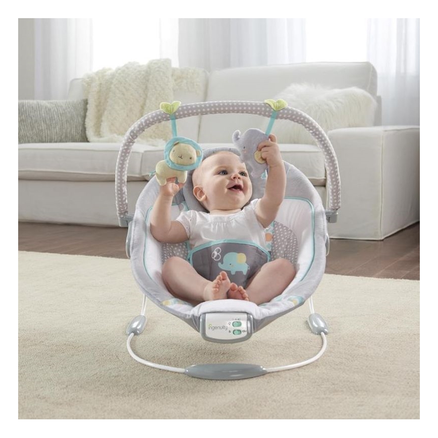 Ingenuity - Transat bébé vibrant avec mélodie MORRISON