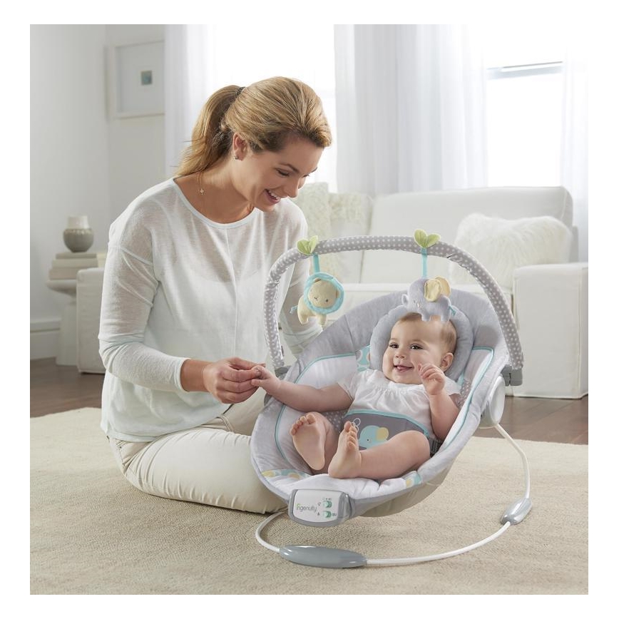 Ingenuity - Transat bébé vibrant avec mélodie MORRISON