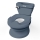 Ingenuity - Vasino per bambini con suoni MY SIZE blu 2xAAA