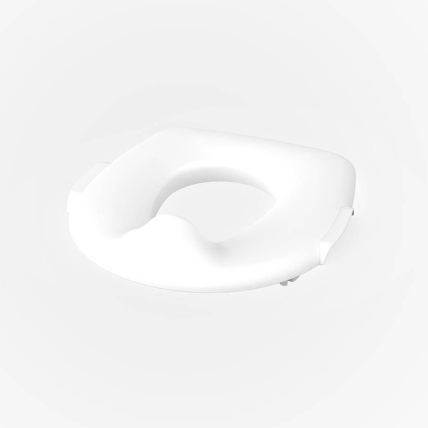 Ingenuity - Vasino per bambini MY SIZE con effetti sonori, bianco, 2xAAA