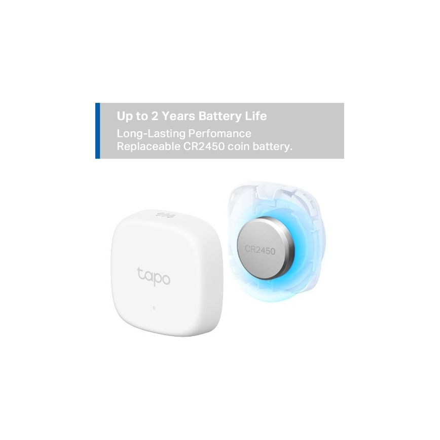 Intelligenter Sensor zur Messung von Temperatur und Luftfeuchtigkeit 1xCR2450