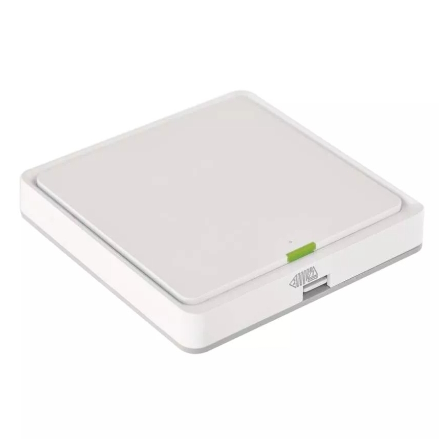 Interrupteur 1 bouton GoSmart Tuya blanc