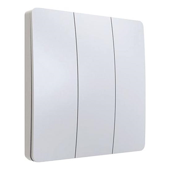 Interrupteur cinétique sans fil 3P IP67 blanc
