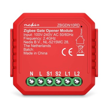 Interrupteur de porte de garage connecté SmartLife Zigbee Tuya