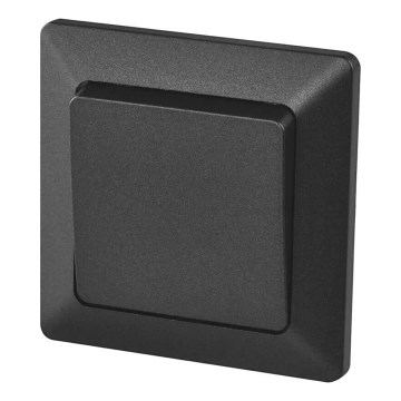 Interrupteur intérieur va-et-vient 250V/10A anthracite