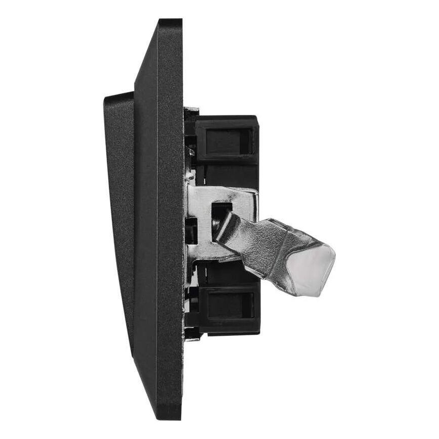 Interrupteur intérieur va-et-vient 250V/10A anthracite