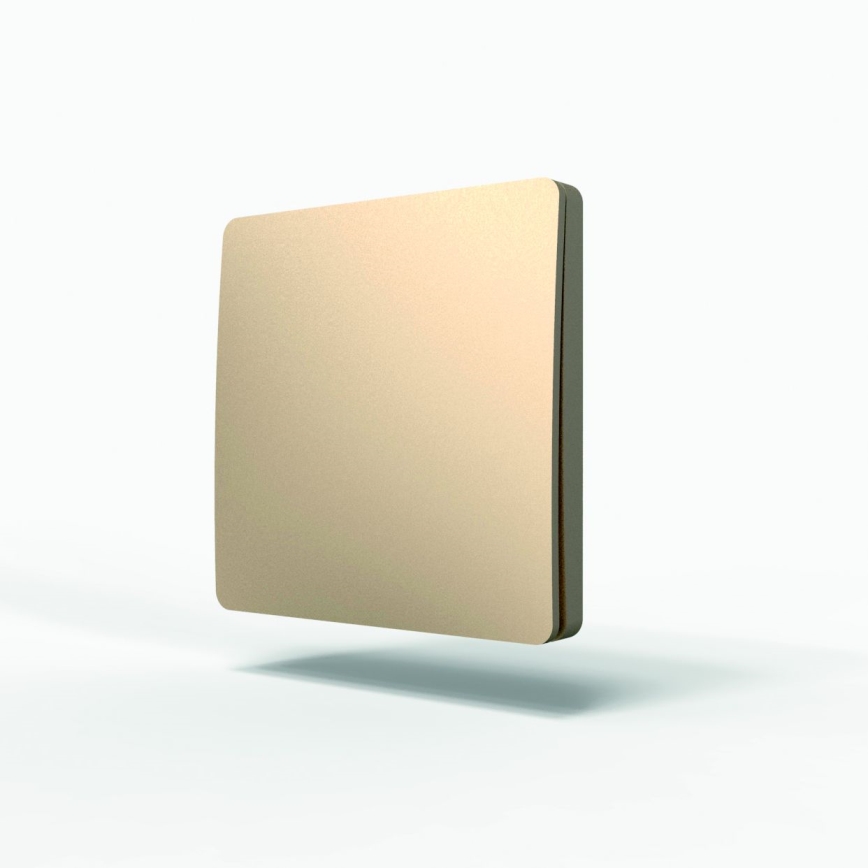 Interrupteur sans fil à énergie cinétique 1P IP67 doré