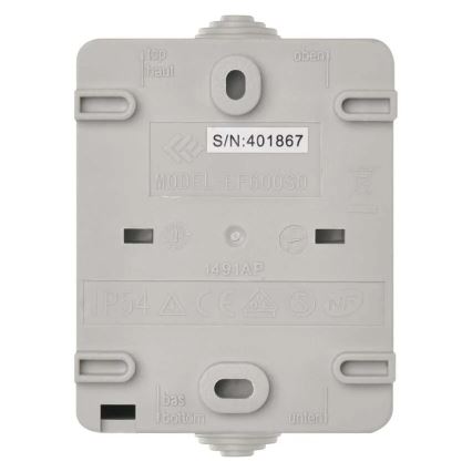 Interruttore a 1 pulsante IP54