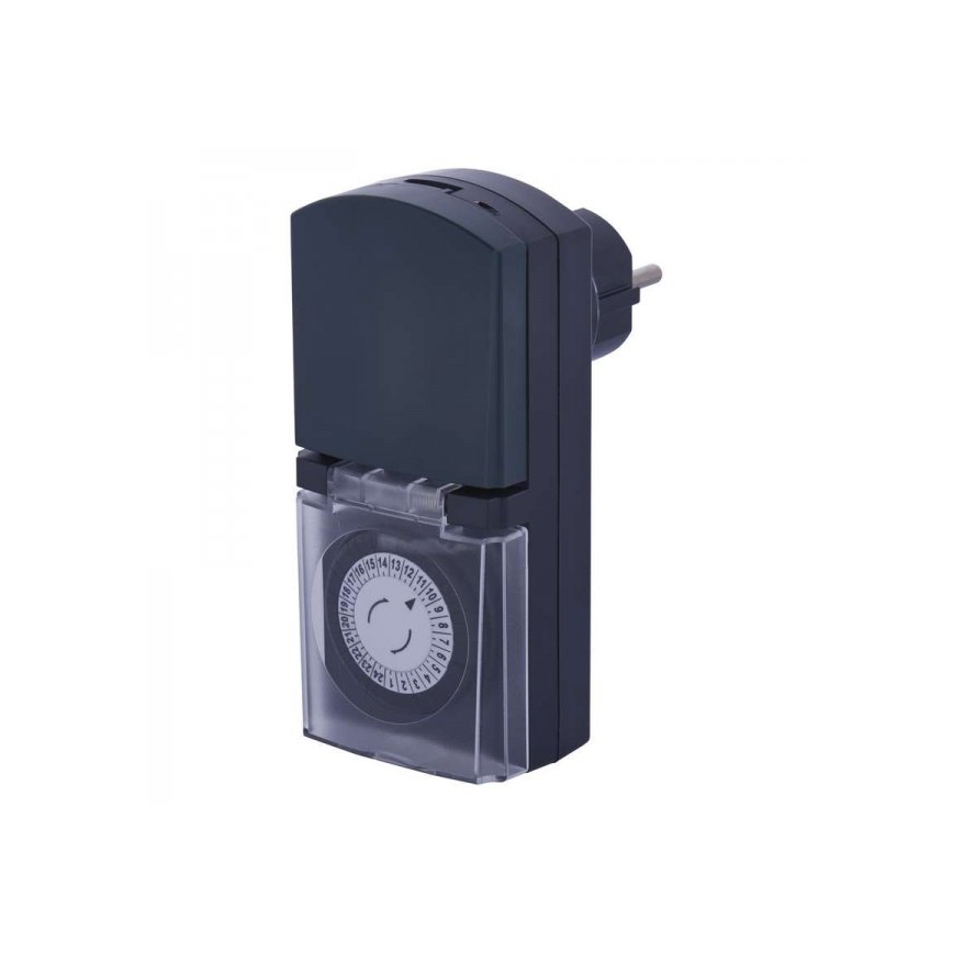 Interruttore meccanico da esterno con Timer  IP44 SCHUKO