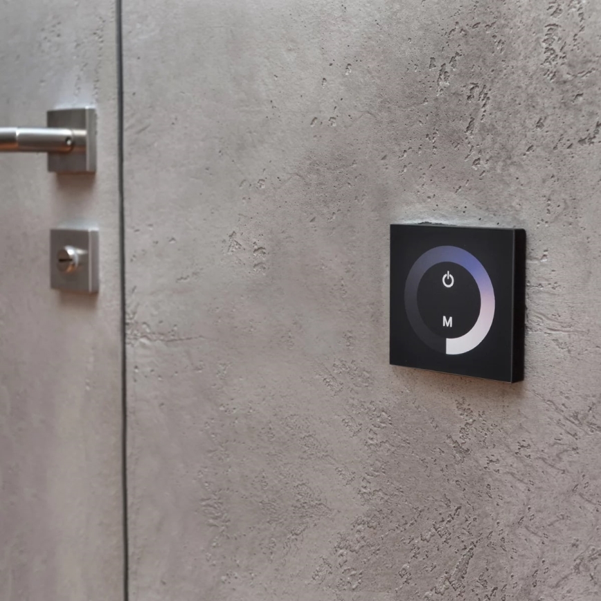 Interruttore touch con dimmer per strisce led unicolor 12-24V 4 canali